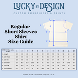 Shirt: Glitter Rainbow Name (Personalize it with a name)